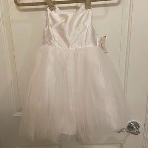 White Flower Girl Dress